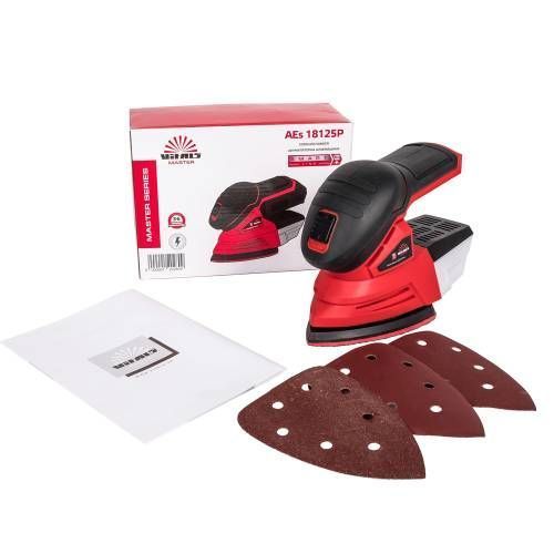 Машина шліфувальна ексцентрікова акумуляторна Vitals Master AEs 18125P SmartLine 000120280 фото